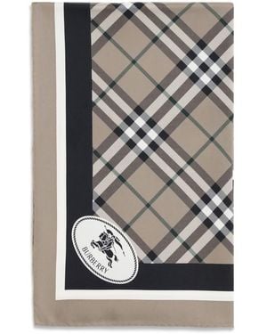 Burberry Scarves - Grey