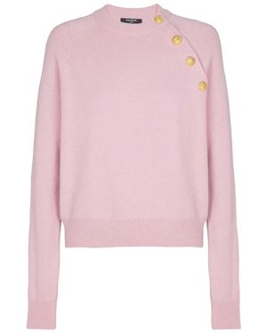 Balmain Short Jumper - Pink
