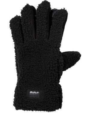 UGG Faux Fur Gloves - Black