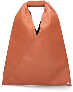 MM6 by Maison Martin Margiela Japanese Small Tote Bag - Orange