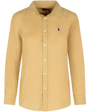 Polo Ralph Lauren Linen Shirt - Yellow