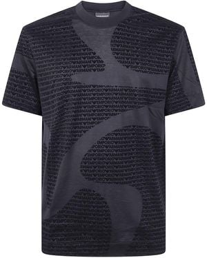 Emporio Armani Classic Short Sleeves T-Shirt - Blue