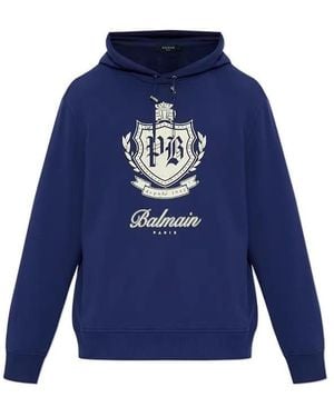 Balmain Sweaters - Blue