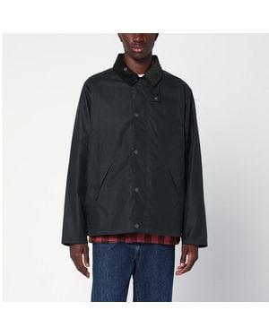 Barbour Os Transport Jacket Sage - Black