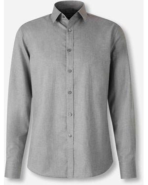 Canali Casual Cotton Shirt - Gray