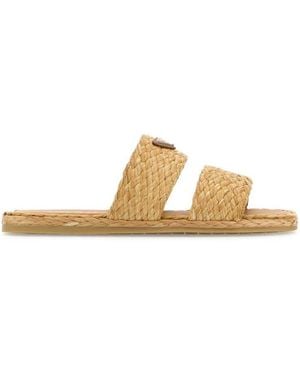 Prada Slippers - Metallic