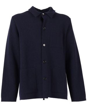 Lardini Single-Breasted Jacket - Blue