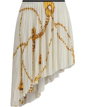 Burberry Shield Skirt - White