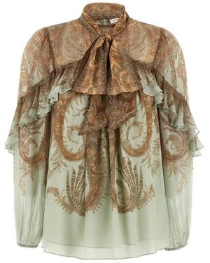 Zimmermann 'Memento Flutter' Blouse - Multicolour