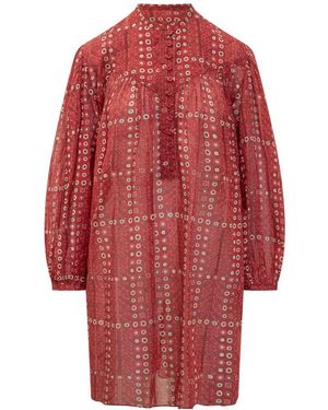 Isabel Marant Melinda Dress - Red