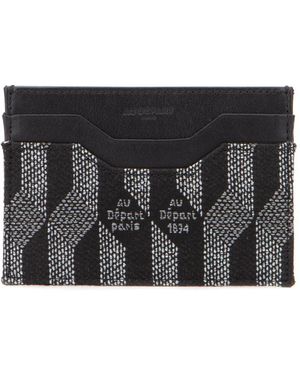 AU DEPART Wallets - Black