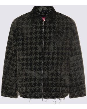 DIESEL Cotton Casual Jacket - Black