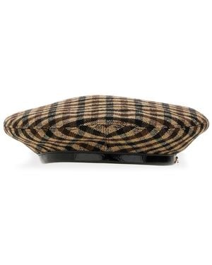Ganni Square Basket - Brown