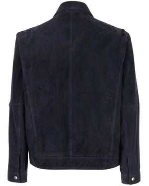 Arma 'Wani' Jacket With Classic Collar - Blue