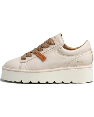 Pànchic Lace-Up Shoe Shoes - Natural