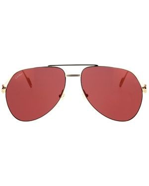 Cartier Sunglasses - Red