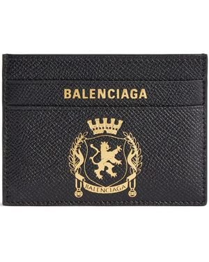 Balenciaga Passport Card Holder - Black