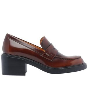 Tod's With Heel - Brown
