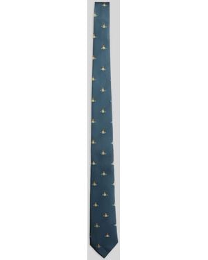 Vivienne Westwood Tie - Blue