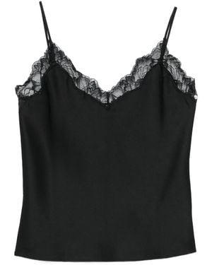 Calvin Klein Matte Satin Cami - Black