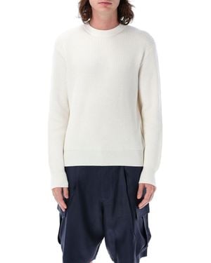 Prada Cotton Crewneck - White