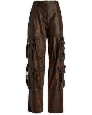 ANDREADAMO Pants - Brown