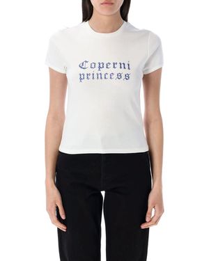 Coperni Princess Slim Fit T-Shirt - White