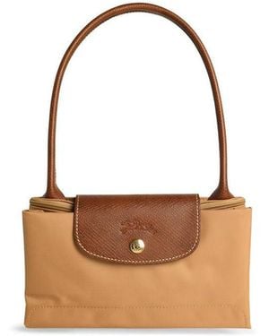 Longchamp 'M Le Pliage Original' Shoulder Bag - White
