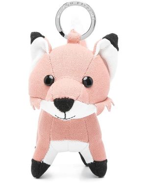Maison Kitsuné Fox Bag Charm Accessories - Pink