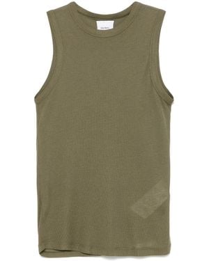 Halfboy Logo-Patch Tank Top - Green
