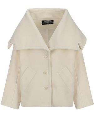 Jacquemus Coats - White