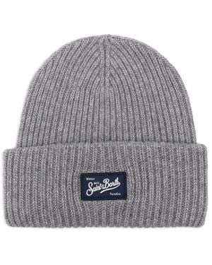 Mc2 Saint Barth "Berry" Knitted Hat Accessories - Gray