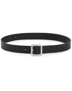 Jil Sander Flat Square Belt "Ls 3.5Cm" - White