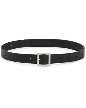 Jil Sander Flat Square Belt "Ls 3.5Cm" - White