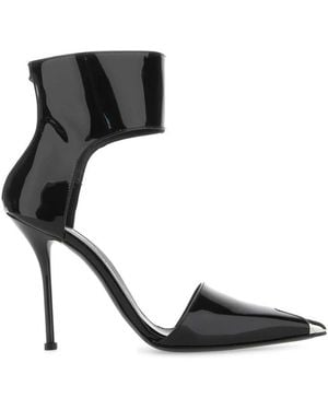 McQueen High Heel Sandals - Black