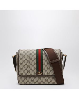 Gucci Medium Ophidia Crossbody Bag - Brown