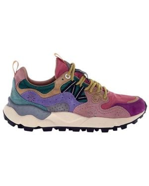 Flower Mountain Trainers - Purple