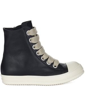 Rick Owens Jumbolace Sneakers Shoes - Black
