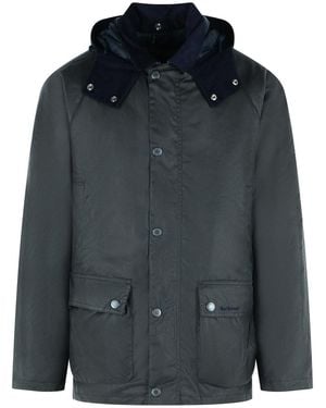 Barbour Modern 'Beaufort' Waxed Cotton Jacket - Black