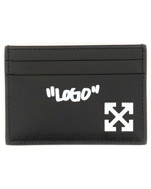 Off-White c/o Virgil Abloh Card Holder "Logo" - Black