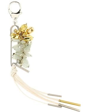 Dries Van Noten Brooch With Stones - Metallic