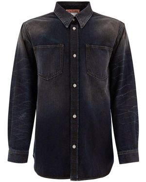 Acne Studios Denim Shirt For All - Blue