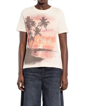 Chloé T-shirts & Tank Tops - Blue