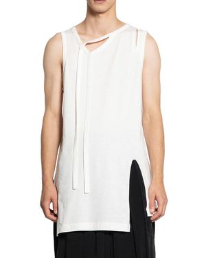 Yohji Yamamoto T-Shirts & Tank Tops - White