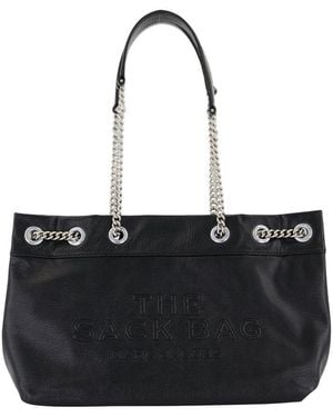 Marc Jacobs The Chain Sack Shoulder Bag - Black
