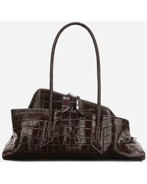 The Attico La Passeggiata Small Bag - Brown
