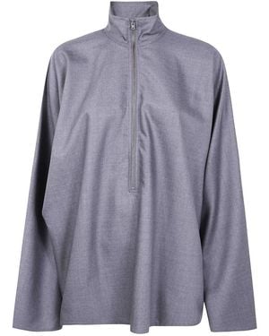Sofie D ́hoore Oversized Blouse - Blue