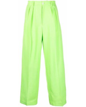 Jacquemus Mela Viscose Pants - Green