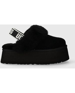 UGG W Funkette Slipper - Black