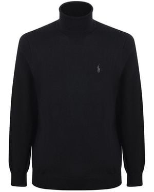 Ralph lauren polo neck jumper mens deals